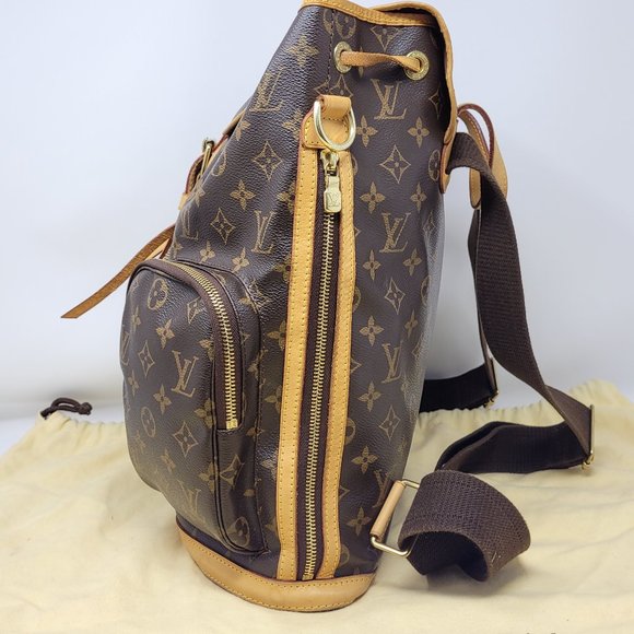 LOUIS VUITTON Monogram Canvas Backpack Sac Ad Bosp - Picture 2 of 16